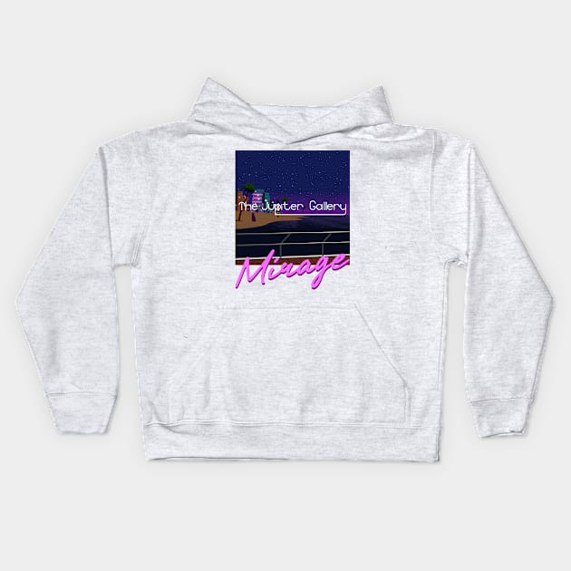 Mirage EP (Night) Kids Hoodie by The Jupiter Gallery